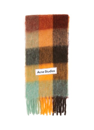 Detail View - Click To Enlarge - ACNE STUDIOS - CHECKED SCARF
