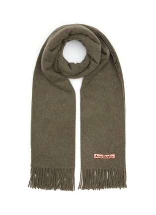 Main View - Click To Enlarge - ACNE STUDIOS - FRINGE WOOL SCARF