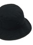 Detail View - Click To Enlarge - ACNE STUDIOS - LEATHER FADE FACE PATCH ORGANIC COTTON BUCKET HAT