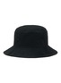 Main View - Click To Enlarge - ACNE STUDIOS - LEATHER FADE FACE PATCH ORGANIC COTTON BUCKET HAT