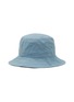 Figure View - Click To Enlarge - ACNE STUDIOS - LEATHER FACE PATCH FADE FACE ORGANIC COTTON BUCKET HAT