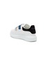 ALEXANDER MCQUEEN - ‘Molly’ Kids And Toddlers Double Velcro Strap Leather Oversized Sneakers