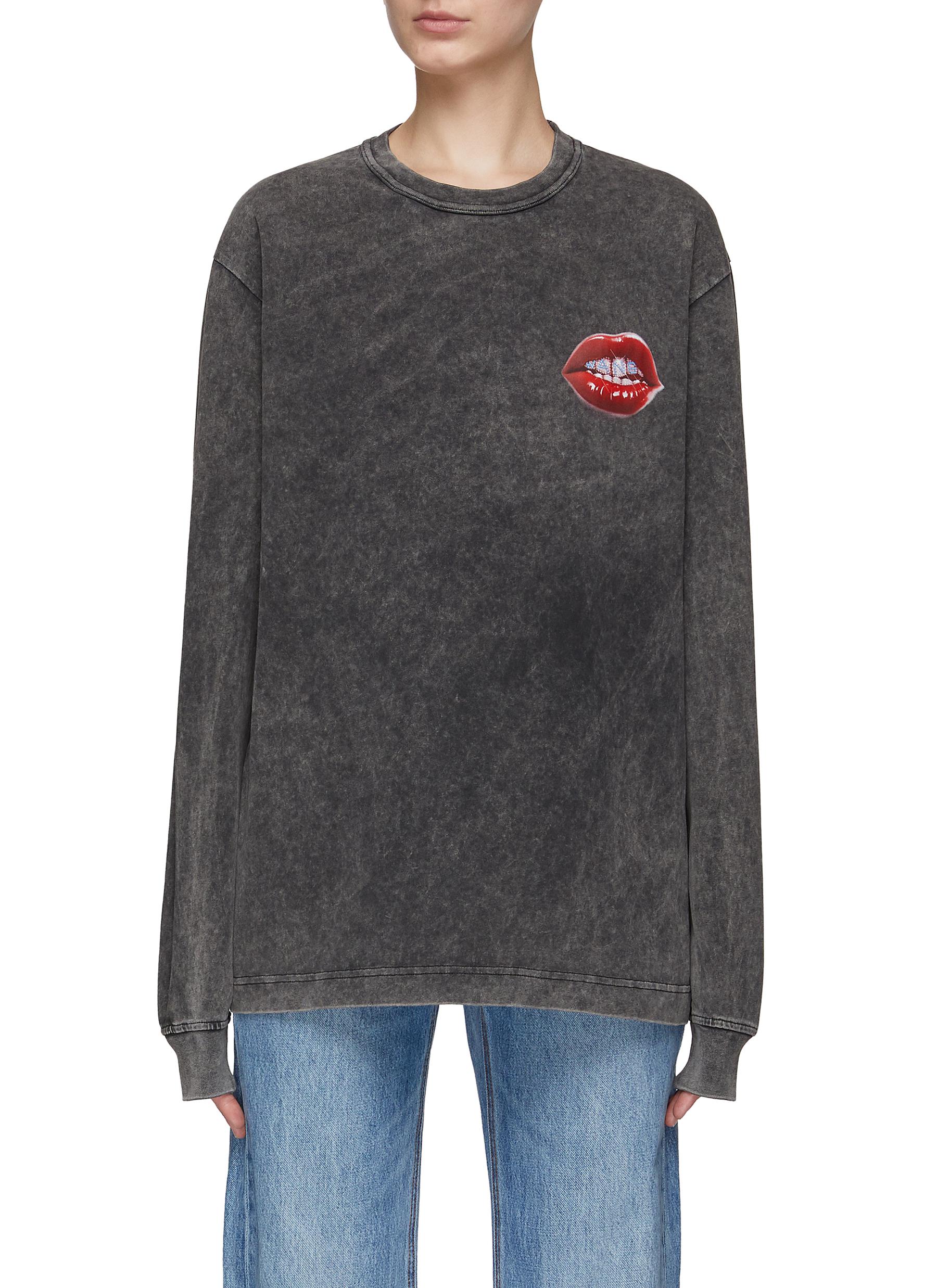 LONG SLEEVE CREWNECK SWEATSHIRT | Women 