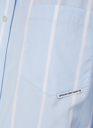  - ALEXANDER WANG - Classic Striped Cotton Shirt