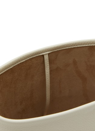 Detail View - Click To Enlarge - THE ROW - ‘PARK’ SMALL LUX GRAIN LEATHER TOTE BAG