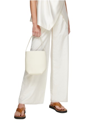 Figure View - Click To Enlarge - THE ROW - ‘PARK’ SMALL LUX GRAIN LEATHER TOTE BAG
