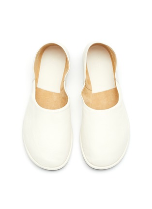 Detail View - Click To Enlarge - THE ROW - ‘CANAL’ SLIP ON NAPPA LEATHER FLATS