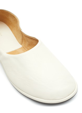 Detail View - Click To Enlarge - THE ROW - ‘CANAL’ SLIP ON NAPPA LEATHER FLATS