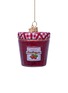 Main View - Click To Enlarge - VONDELS - Strawberry Jam Jar Glass Ornament