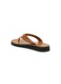 - THE ROW - ‘GINZA’ FLAT CALFSKIN LEATHER THONG SANDALS