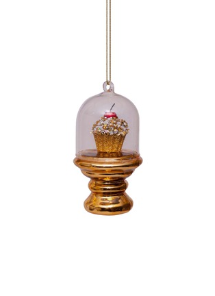 Main View - Click To Enlarge - VONDELS - Cupcake In Dome Glass Ornament