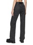 Back View - Click To Enlarge - ALEXANDER WANG - ‘A’ LOGO RHINESTONE EMBELLISHED STRAIGHT LEG JEANS