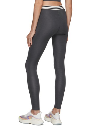Back View - Click To Enlarge - SPLITS59 - ‘BAILEY’ HIGH WAIST ACTIVE RIB KNIT 7/8 LEGGINGS