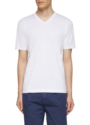 Main View - Click To Enlarge - SUNSPEL - RIVIERA MIDWEIGHT COTTON T-SHIRT