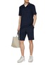 Figure View - Click To Enlarge - SUNSPEL - DRAWSTRING LIGHTWEIGHT COTTON TOWELLING SHORTS