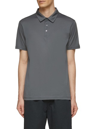 Main View - Click To Enlarge - SUNSPEL - SUPIMA COTTON JERSEY POLO SHIRT