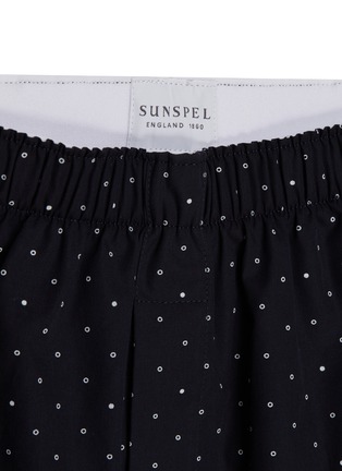 Detail View - Click To Enlarge - SUNSPEL - Dotted Cotton Boxers
