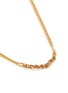 Detail View - Click To Enlarge - EMANUELE BICOCCHI - 24K Gold-Plated Sterling Silver Crocheted Chain Necklace