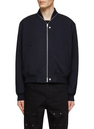 Main View - Click To Enlarge - JIL SANDER - CLASSIC FRONT ZIP BOMBER JACKET