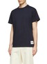 Front View - Click To Enlarge - JIL SANDER - LOGO PATCH SHORT SLEEVE T-SHIRT — PACK OF 3