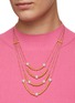 Figure View - Click To Enlarge - JOANNA LAURA CONSTANTINE - Pearl Twisted Wire Multi Chain Brass Necklace