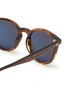 Detail View - Click To Enlarge - OLIVER PEOPLES - TUSCANY TORTOISE ACETATE FRAME G-15 POLAR SUNGLASSES