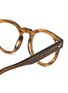 Detail View - Click To Enlarge - OLIVER PEOPLES - SEPIA SMOKE ACETATE DEMO LENS SAND WASH GLASSES
