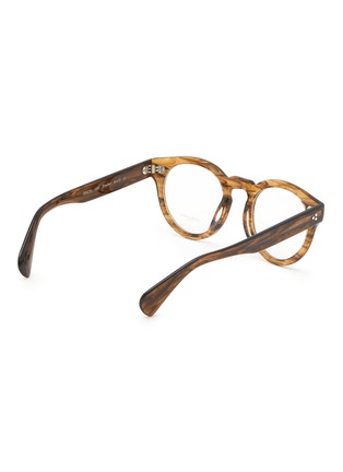 Figure View - Click To Enlarge - OLIVER PEOPLES - SEPIA SMOKE ACETATE DEMO LENS SAND WASH GLASSES