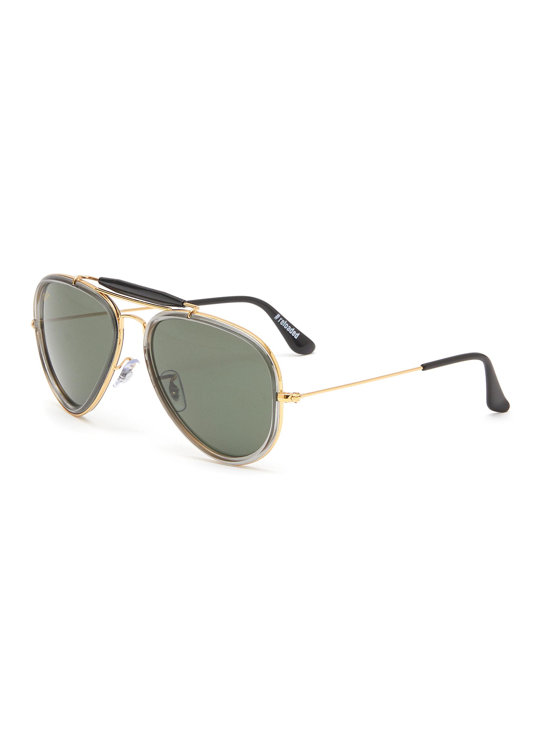 aviator sunglasses frame