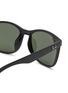 Detail View - Click To Enlarge - RAY-BAN - ACETATE SQUARE FRAME GREEN LENS SUNGLASSES