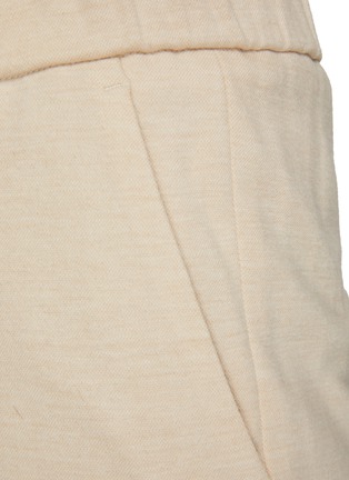  - PESERICO - Pleated Wool Blend Slim Fit Drawstring Cropped Pants