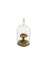 Main View - Click To Enlarge - SHISHI - GLITTER MUSHROOM GLASS DOME ORNAMENT — CLEAR/GOLD