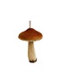 Main View - Click To Enlarge - SHISHI - Velvet Round Mushroom Ornament — Brown