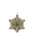 Main View - Click To Enlarge - SHISHI - ANTIQUE GLASS FLOWER ORNAMENT — SILVER
