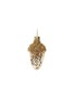 Main View - Click To Enlarge - SHISHI - Antique Glittered Pinecone Glass Ornament — Gold