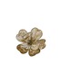 Main View - Click To Enlarge - SHISHI - VELVET FLOWER WITH CLIP ORNAMENT — BEIGE