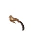 Main View - Click To Enlarge - SHISHI - FEATHER TAIL BIRD ORNAMENT — GOLD/BROWN