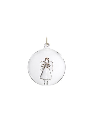Main View - Click To Enlarge - SHISHI - ANGEL GLASS BALL ORNAMENT — CLEAR/GOLD