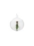 Main View - Click To Enlarge - SHISHI - STARRED TREE GLASS BALL ORNAMENT — CLEAR/GREEN