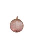 Main View - Click To Enlarge - SHISHI - GLITTER GLASS BALL ORNAMENT — PINK/GOLD