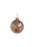 Main View - Click To Enlarge - SHISHI - GLITTER LINED GLASS BALL ORNAMENT — PINK