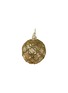 Main View - Click To Enlarge - SHISHI - Glittered Antique Glass Ball Ornament — Gold