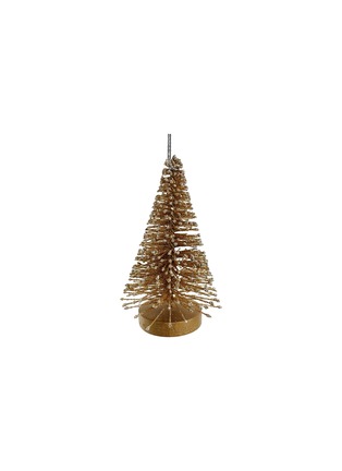 Main View - Click To Enlarge - SHISHI - TWIG TREE GLITTER ORNAMENT — GOLD