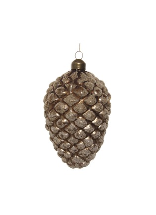 Main View - Click To Enlarge - SHISHI - GLASS BEADS PINECONE ANTIQUE ORNAMENT - GOLD