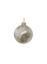 Main View - Click To Enlarge - SHISHI - SNOW GLITTER GLASS BALL ORNAMENT — GOLD