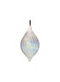 Main View - Click To Enlarge - SHISHI - Iridescent Lined Glass Drop Ornament — Transparent