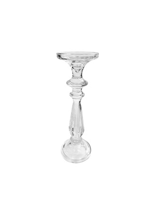 Main View - Click To Enlarge - SHISHI - LARGE GLASS CANDLE HOLDER — CLEAR
