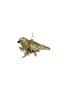 Main View - Click To Enlarge - SHISHI - GLASS BIRD ON GLITTER BRANCH ORNAMENT — GOLD