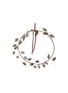Main View - Click To Enlarge - SHISHI - Glittered Pinecone Wreath — Silver