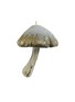 Main View - Click To Enlarge - SHISHI - Velvet Top Glittered Mushroom Ornament — Grey